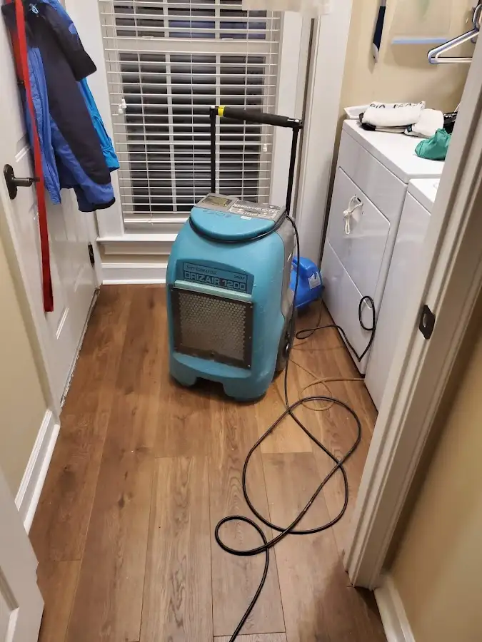Commercial dehumidifier deployed for Flood Damage Cleanup in Kannapolis